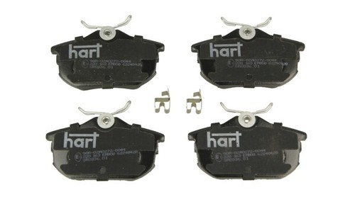 Hart 220 163 brake pad - 163,