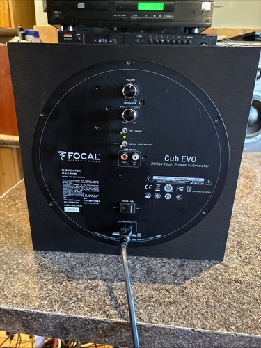 Focal cub evo 200w high - focal, power