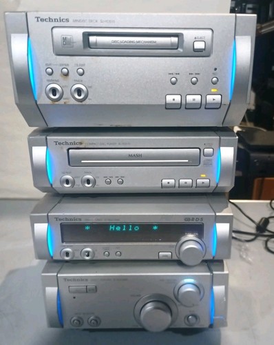 Technics amp tuner mini desk - technics,