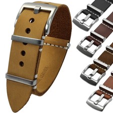 Genuine Leather NATO G10 Watch