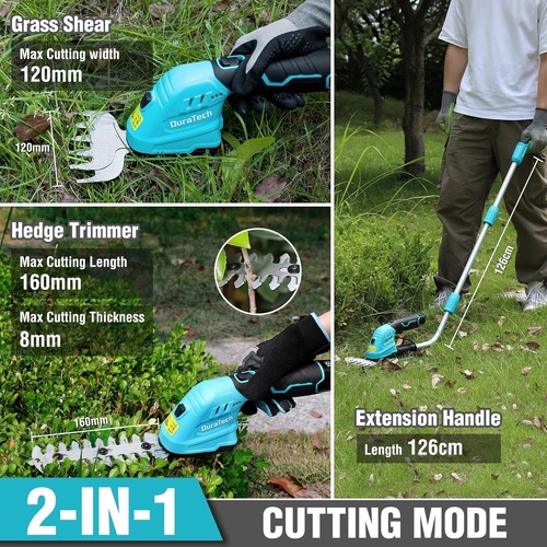 Duratech 12v cordless - cordless, hedge