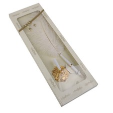 Vintage Ostrich Feather Quill