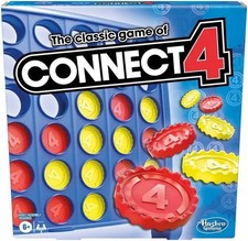 Hasbro Connect 4 Game 2012 Classic Grid, 6+, Complete Set
