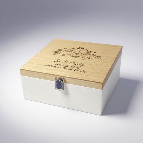 Personalised wooden keepsake - personalised,