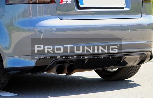 Rear bumper spoiler extension - bumper,