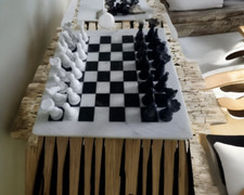 Luxury Marble Chess Set 12