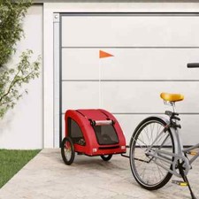 Bike Trailer Red Oxford Fabric