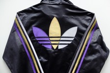 shiny Trefoil Adidas Chile ’62 tracksuit TT Jacket Black purple S 2011 glossy