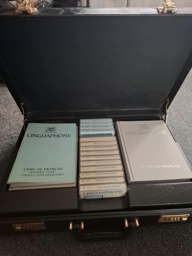 Linguaphone french course - course, box