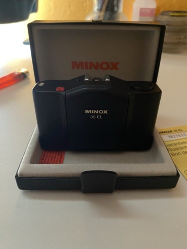 Minox 35el with box - with, and