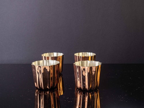 French copper canele mold set - french,