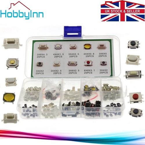 250pcs tactile switch micro - 250pcs,