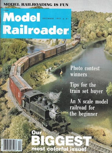Model railroader dec 1977 - model, dec.1977