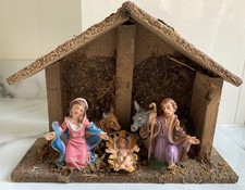 Vintage Christmas Nativity Set