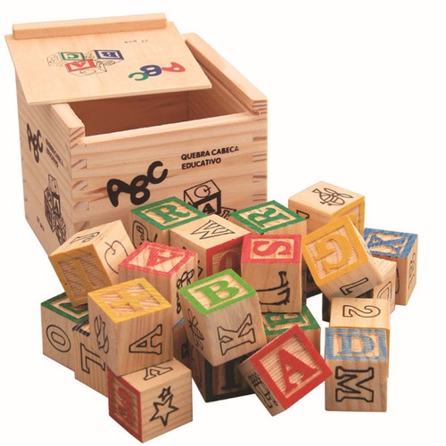 Abc blocks montessori - abc,