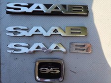 Saab 96. 95 Badges. Bonnet, Boot Etc
