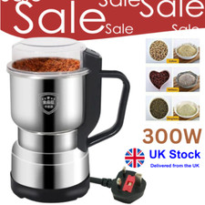 300W Electric Coffee Grinder Grinding Milling Bean Nut Spice Matte Blade Blender