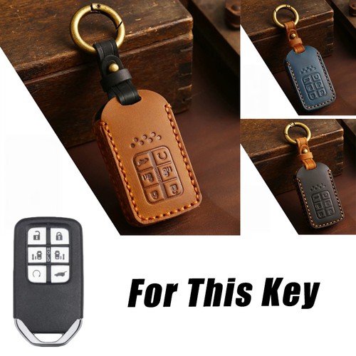 Real leather car remote - leather,