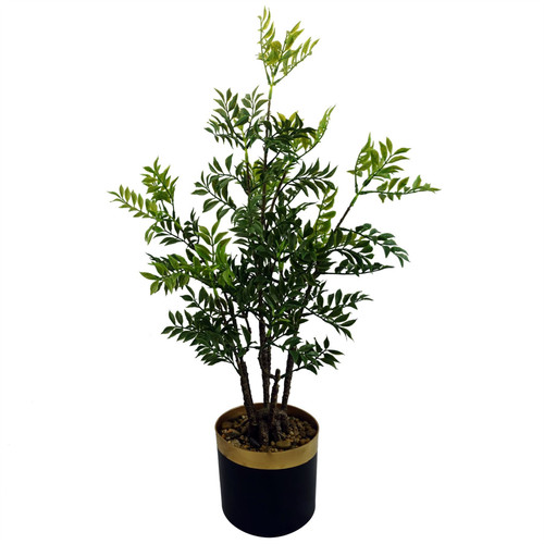 60cm artificial nandina bonsai - nandina,