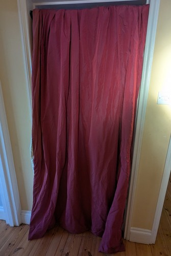 Panel dark pink - 2, silk