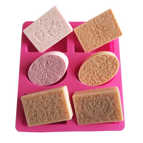 Silicone soap mold forms - soap,
