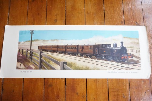 Railway carriage print - carriage, poster