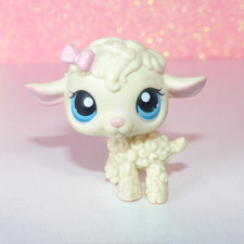 authentic littlest petshop LPS 186 sheep lamb sheep lamb pet shop hasbro