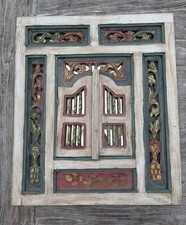 Handcrafted Wooden Mirror Wall