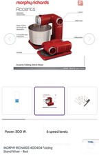 Morphy Richards Accents Red
