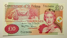 (2615) St HELENA 10 POUNDS