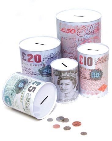Piggy bank 20 50 - £10, £50
