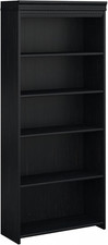 Elegant Antique Black 5-Shelf