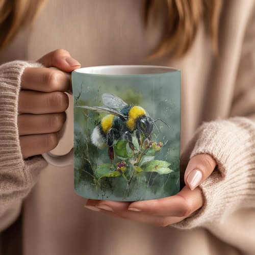 Bumblebee 11oz ceramic mug - 11oz,