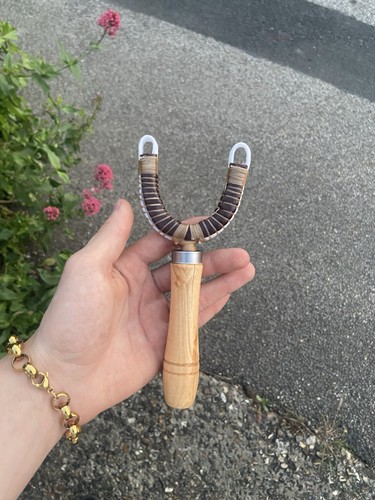 Handmade gypsy catapult wooden - handmade,