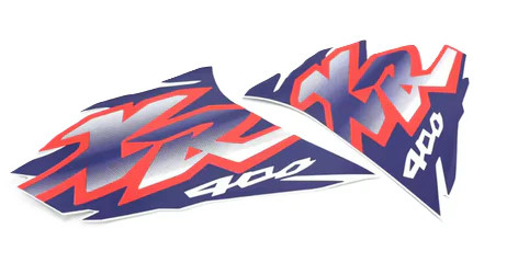 Fuel tank stickers - stickers, decal