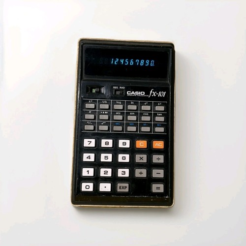 Vintage casio 101 - casio, fx-101
