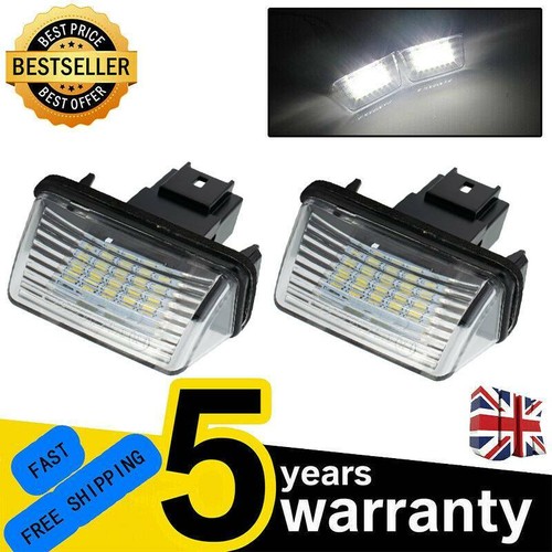 Led rear number plate light - plate,