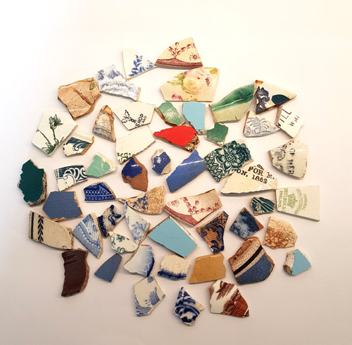 Pieces sea worn - pieces,