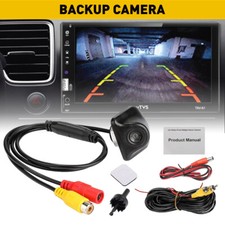 170° Car Rear View Camera Reversing Parking Cam Night Vision Waterproof Black