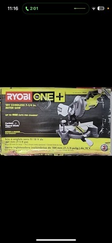 Ryobi sliding compound - ryobi, miter