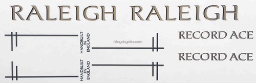 Raleigh record ace set - ace,