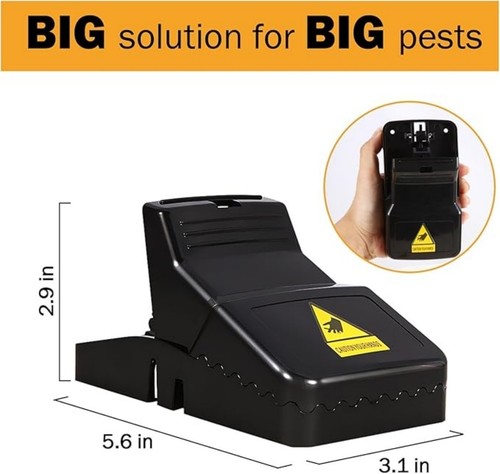 Large 4pack rat traps that - 4pack,