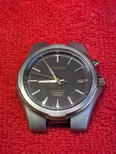Seiko kinetic titanium 5m62 - kinetic,