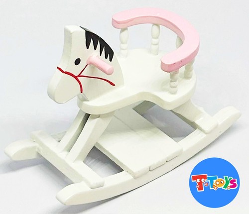 Dolls house rocking - dolls, horse