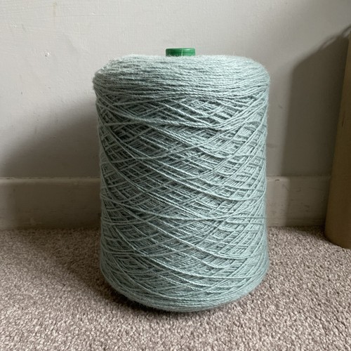 Light teal wool 2ply - wool,