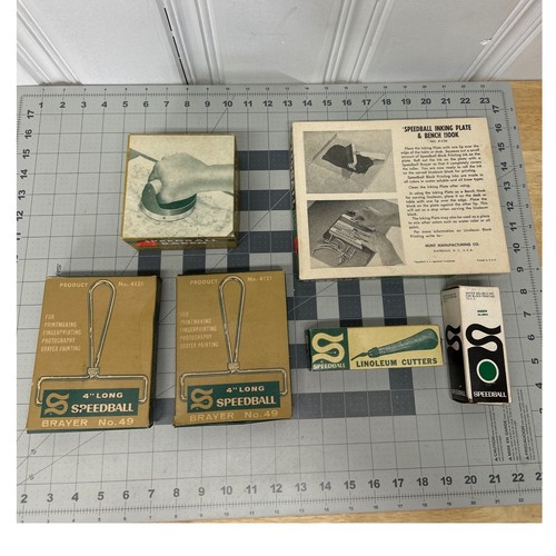 Vintage speedball block - speedball,