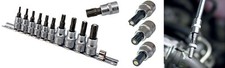 NEW Magnetic Socket Range * TORX STAR T10-T60 1/4 Drive - 3/8 Drive On Rail