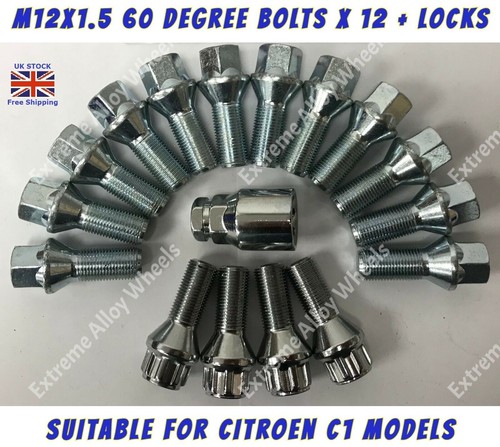 Alloy wheel bolts locks - alloy,
