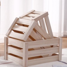 Wooden Crate Boxes Storage