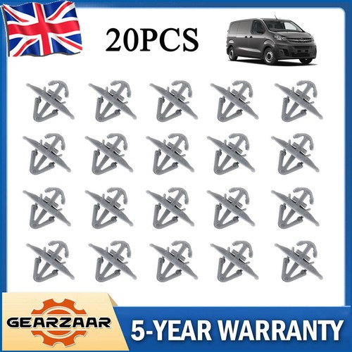20x clips for renault - for, trafic